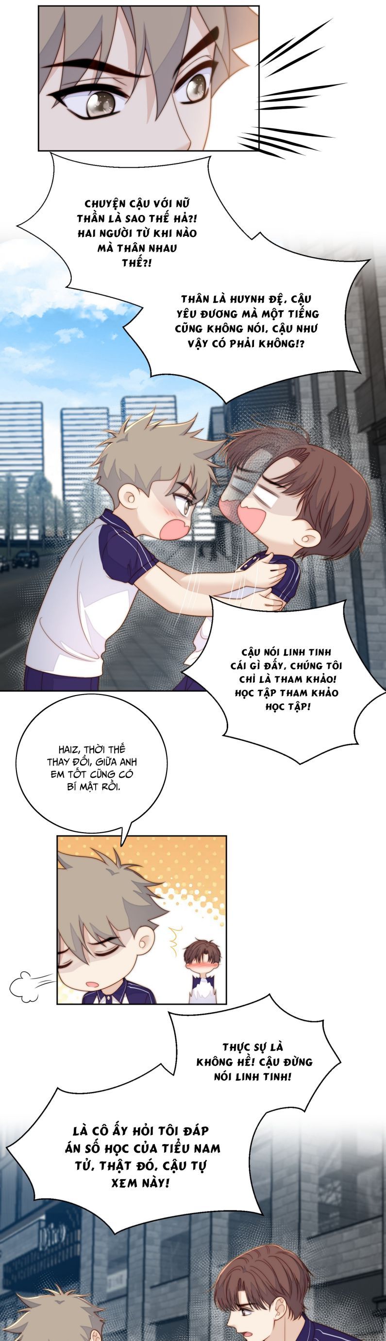 đọc truyện Tôi Bảo Bạn Cùng Bàn Đánh Cậu Chương 70 ảnh 7 tại Thiên Thai Truyện