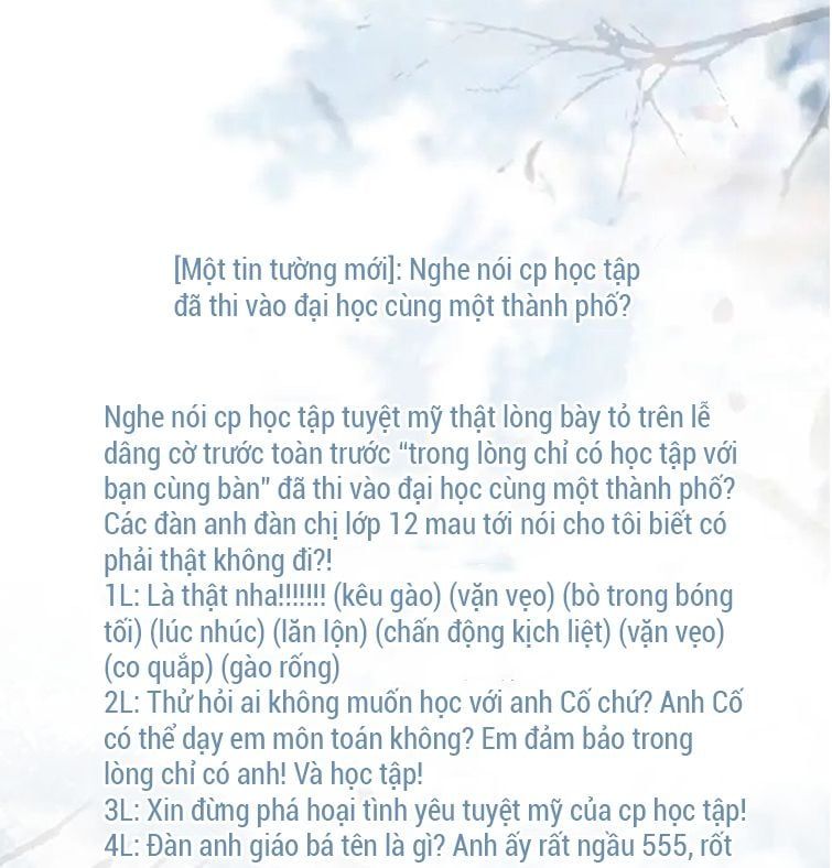 đọc truyện Tôi Bảo Bạn Cùng Bàn Đánh Cậu Chương 80 ảnh 17 tại Thiên Thai Truyện