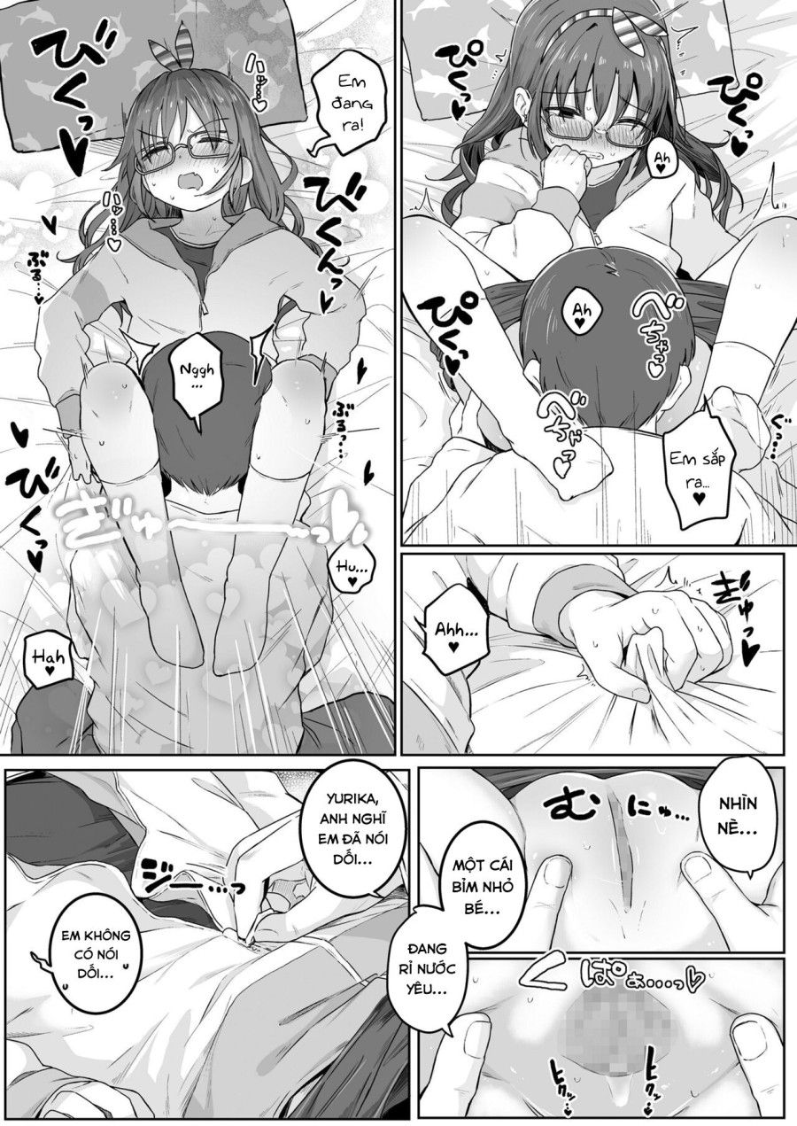 Tôi Bắt Gặp Em Gái Đang Thủ Dâm Một Mình Và... Oneshot page 11 - Giả Dược