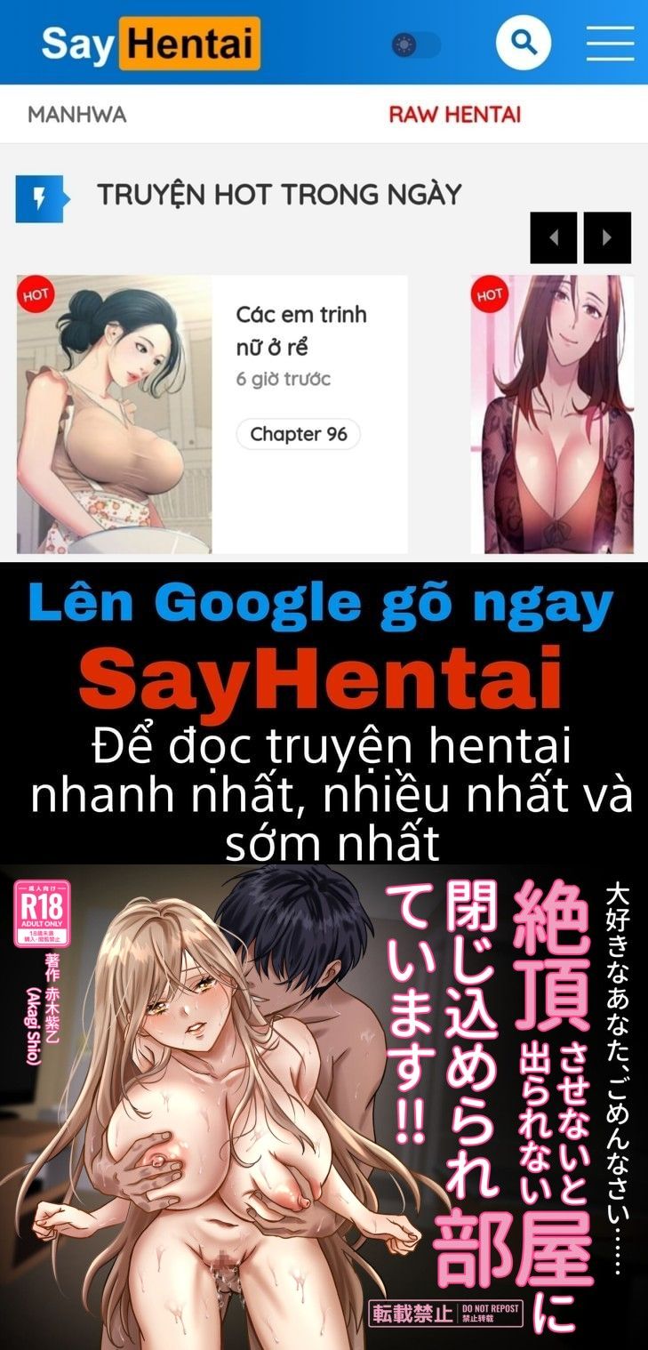 đọc truyện Tôi Bị Giam Cầm Trong Căn Phòng Không Thể Ra Ngoài Nếu Không Lên Đỉnh!! Chương 1 ảnh 1 tại Giả Dược