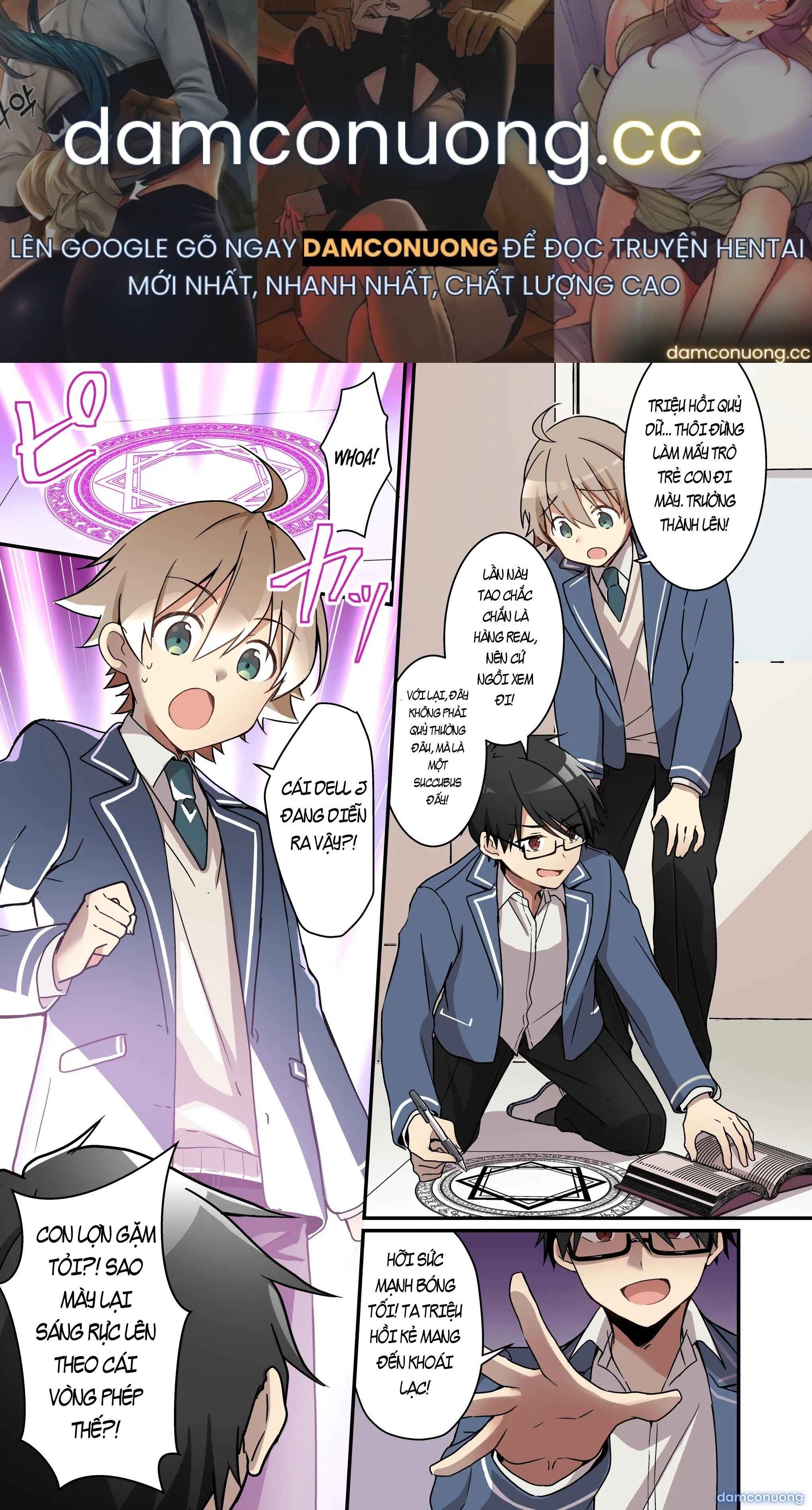 đọc truyện Tôi Chưa Từng Nghe Nói Rằng Succubus Được Triệu Hồi Lại Chính Là Mình Mà 🥺 Chương 1 ảnh 2 tại Thiên Thai Truyện