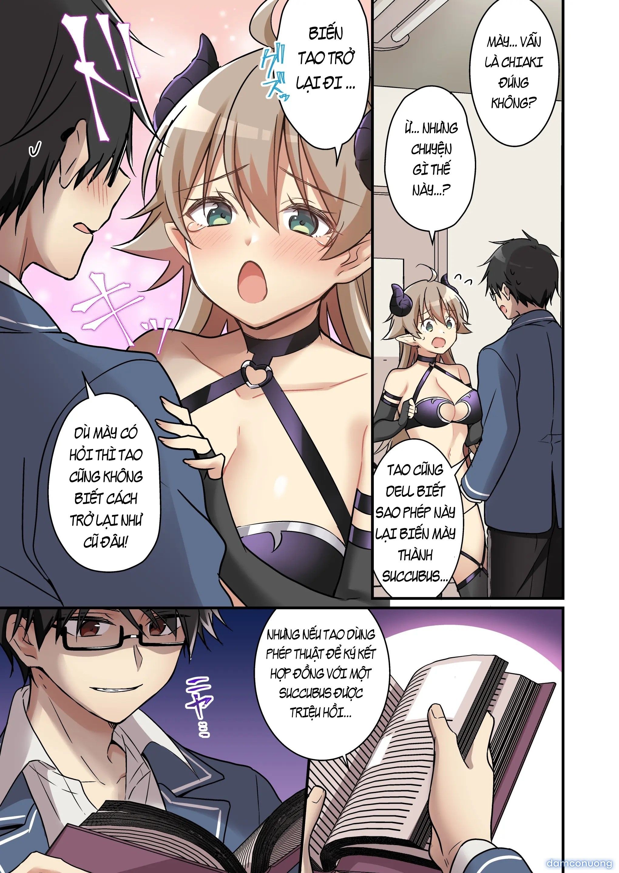 đọc truyện Tôi Chưa Từng Nghe Nói Rằng Succubus Được Triệu Hồi Lại Chính Là Mình Mà 🥺 Chương 1 ảnh 6 tại Thiên Thai Truyện