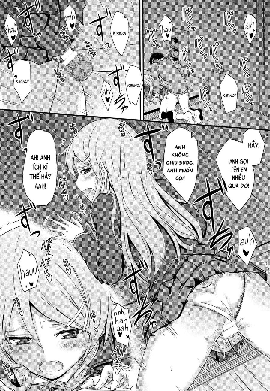 Tôi Cứ Mặc Đồ Mới Là Thằng Anh Lại Nứng Và Phiền Bỏ Bu. Oneshot page 16 - Giả Dược
