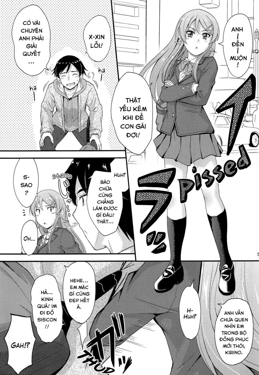 Tôi Cứ Mặc Đồ Mới Là Thằng Anh Lại Nứng Và Phiền Bỏ Bu. Oneshot page 6 - Giả Dược