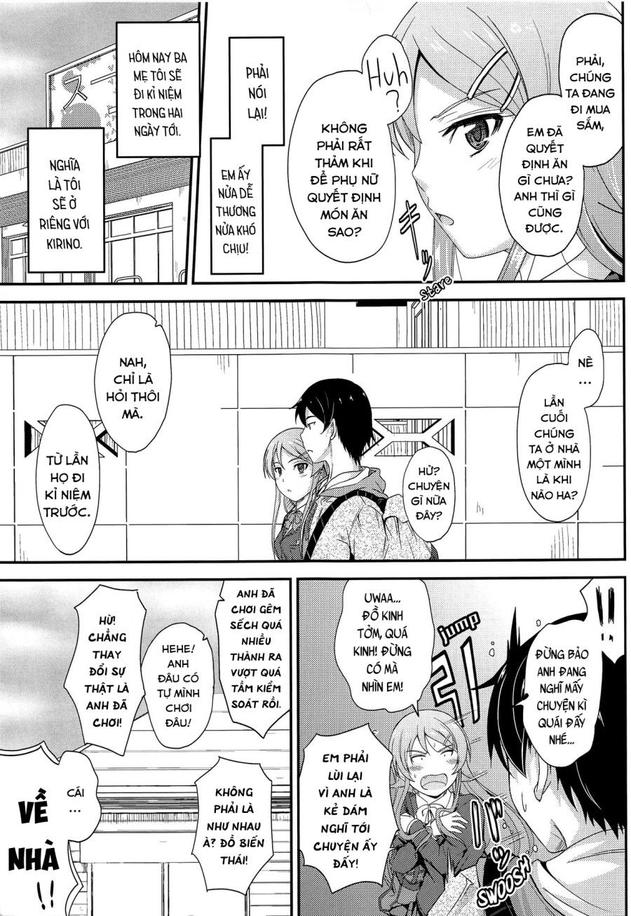 Tôi Cứ Mặc Đồ Mới Là Thằng Anh Lại Nứng Và Phiền Bỏ Bu. Oneshot page 8 - Giả Dược