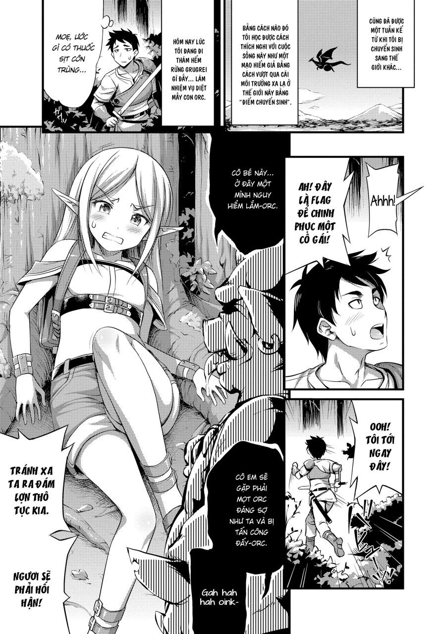 Tôi Cứu Một Bé Loli Elf Và Chuyện Này Đã Xảy Ra... Oneshot page 3 - Giả Dược
