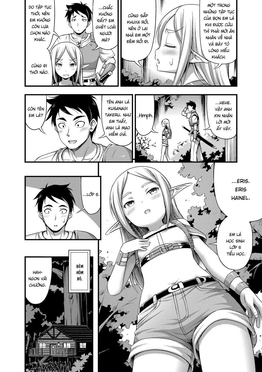 Tôi Cứu Một Bé Loli Elf Và Chuyện Này Đã Xảy Ra... Oneshot page 6 - Giả Dược