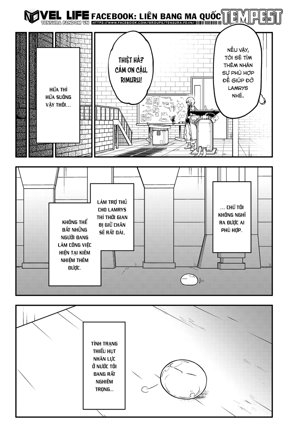 đọc truyện Tôi Đã Chuyển Sinh Thành Slime Chương 134 ảnh 4 tại Thiên Thai Truyện