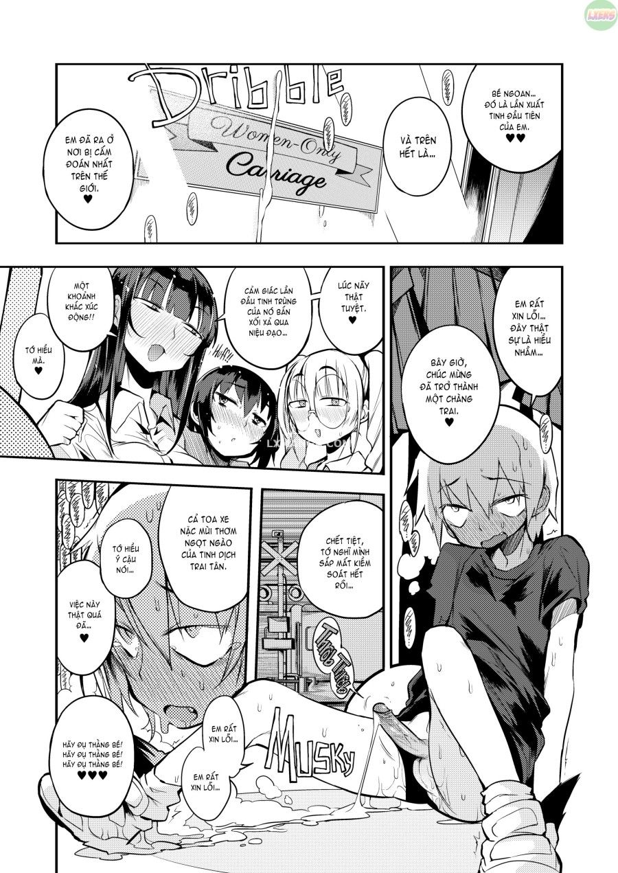 Tôi Đã Đi Chuyến Tàu Chỉ Dành Cho Phụ Nữ Oneshot page 20 - Giả Dược