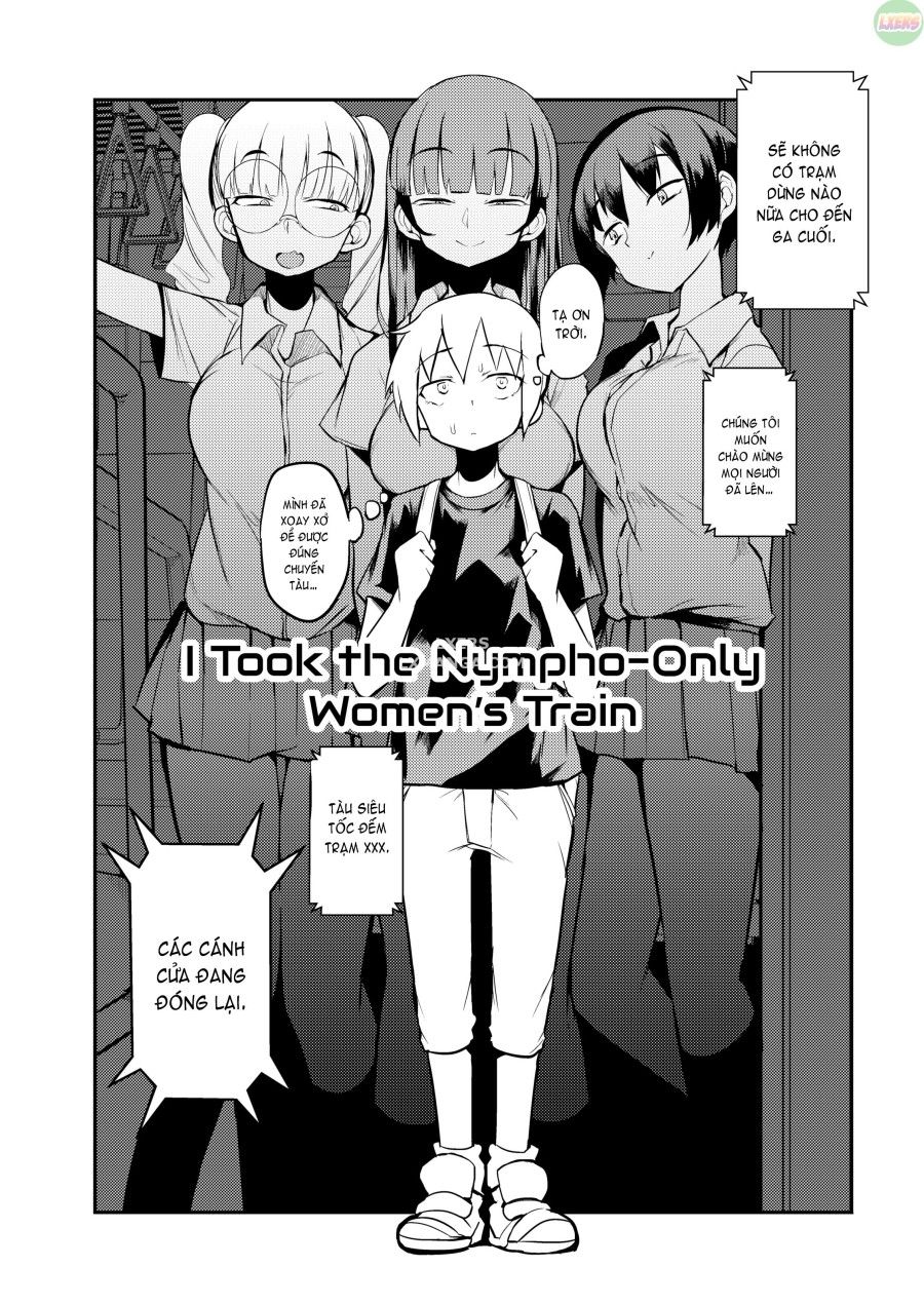 Tôi Đã Đi Chuyến Tàu Chỉ Dành Cho Phụ Nữ Oneshot page 3 - Giả Dược