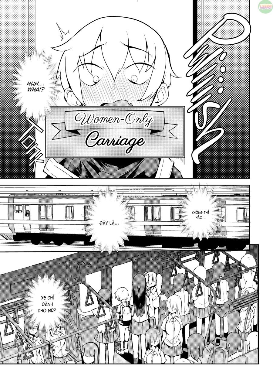 Tôi Đã Đi Chuyến Tàu Chỉ Dành Cho Phụ Nữ Oneshot page 4 - Giả Dược
