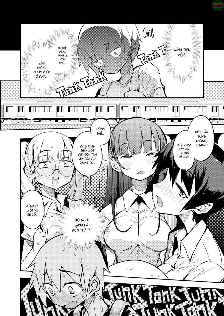 Tôi Đã Đi Chuyến Tàu Chỉ Dành Cho Phụ Nữ Oneshot page 5 - Giả Dược