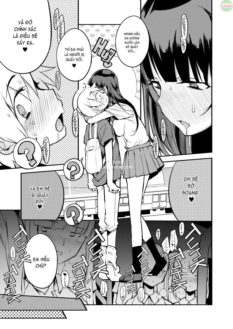 Tôi Đã Đi Chuyến Tàu Chỉ Dành Cho Phụ Nữ Oneshot page 10 - Giả Dược