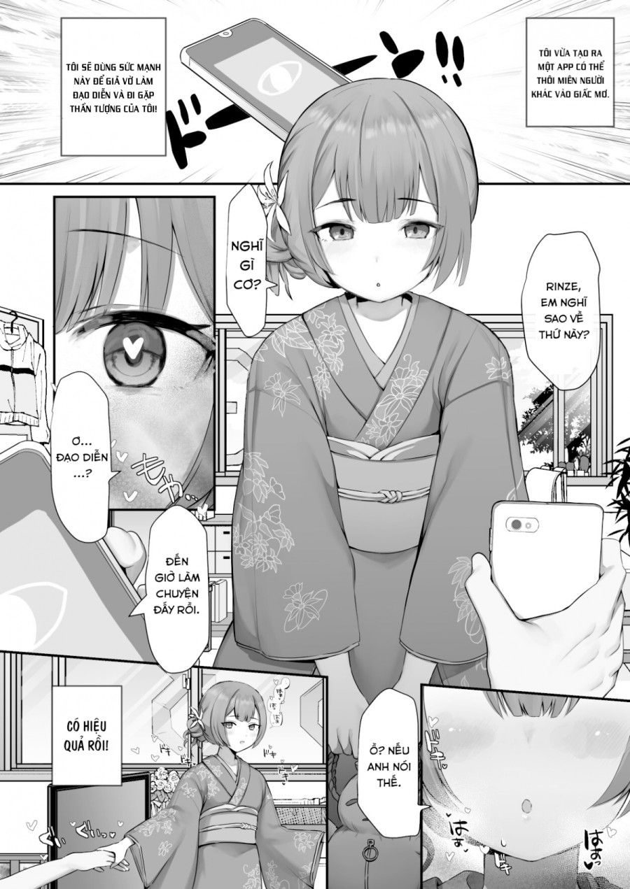 Tôi Đã Thôi Miên Rinze Và Đụ Cô Ấy Oneshot page 2 - Giả Dược