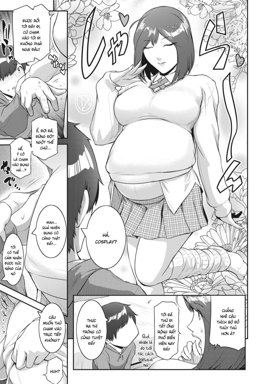 Tôi Đã Triệu Hồi Một Succubus, Nhưng Đó Lại Là Một Bà Mẹ Đang Mang Thai Oneshot page 7 - Giả Dược