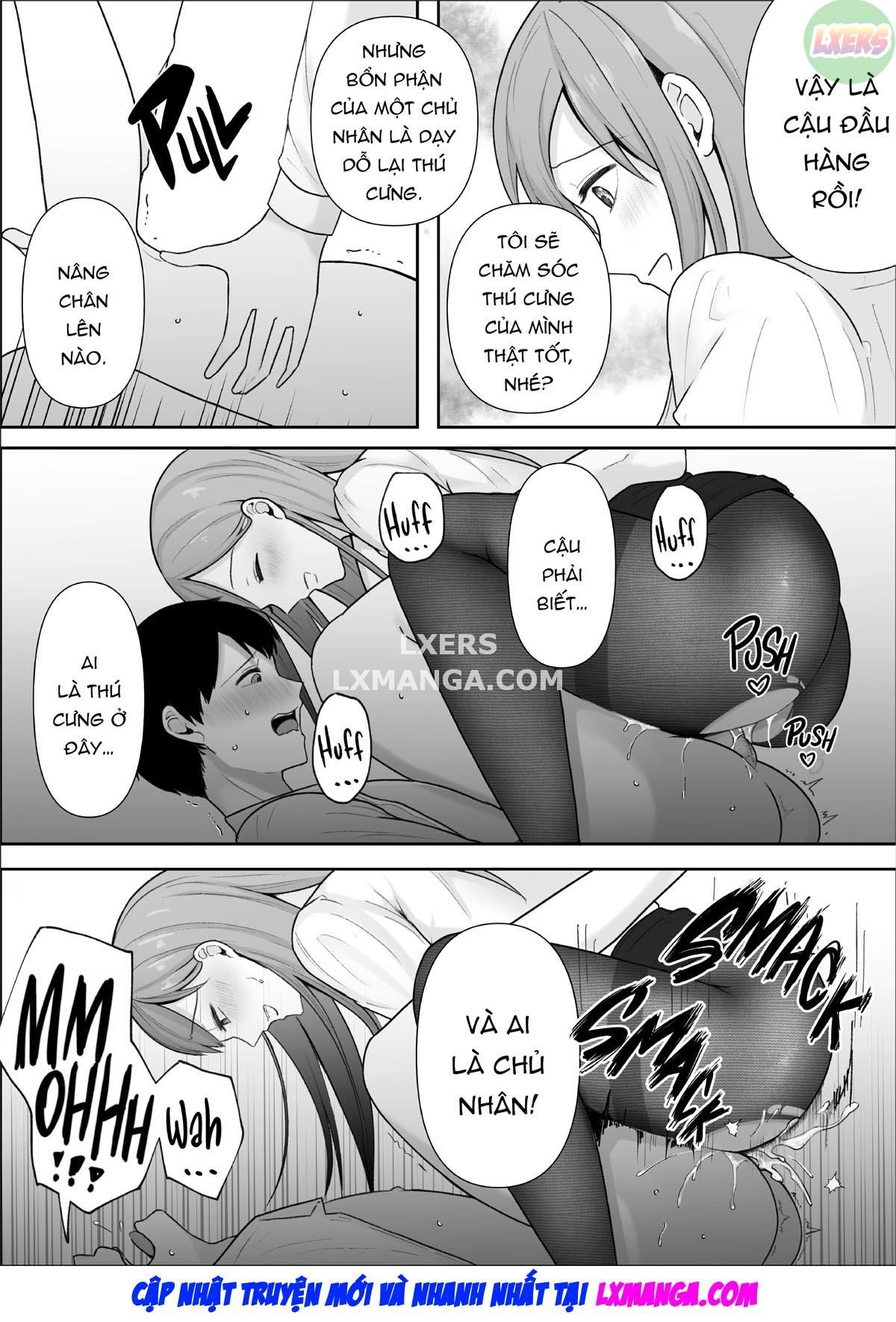 đọc truyện Tôi Đã Trở Thành Thú Cưng Của Sếp Tôi Oneshot ảnh 35 tại Thiên Thai Truyện