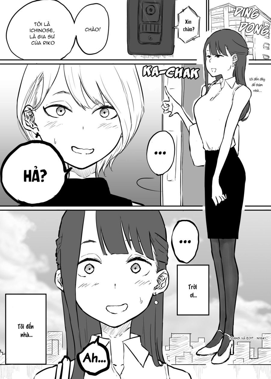 Tôi Đến Nhà Và Phát Hiện Ra Mẹ Học Sinh Là Bạn Tình Của Tôi! Oneshot page 1 - Giả Dược