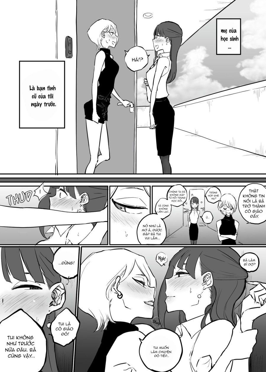 Tôi Đến Nhà Và Phát Hiện Ra Mẹ Học Sinh Là Bạn Tình Của Tôi! Oneshot page 2 - Giả Dược