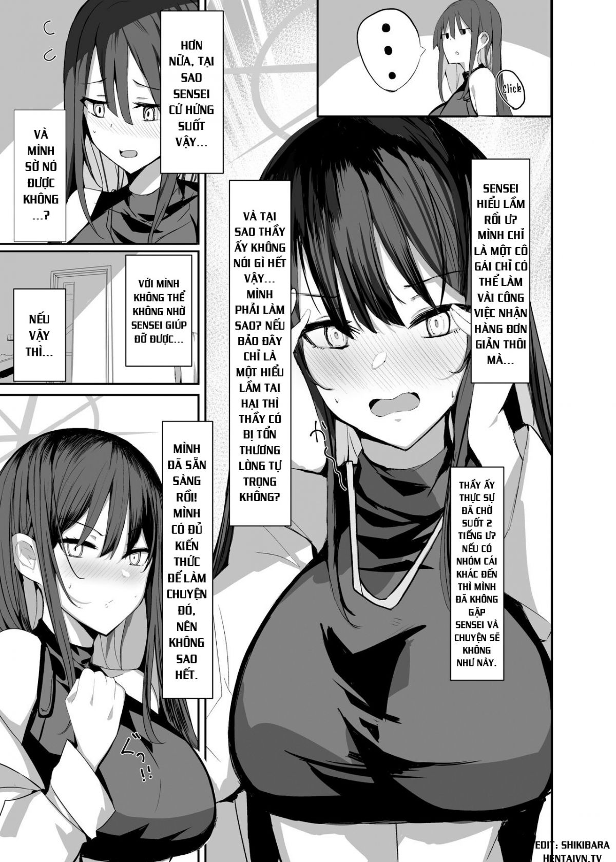 đọc truyện Tôi Đi Tình Một Đêm Nhưng Saori Xuất Hiện, Và Chúng Tôi Làm Tình Luôn. (blue Archive) Oneshot ảnh 12 tại Giả Dược
