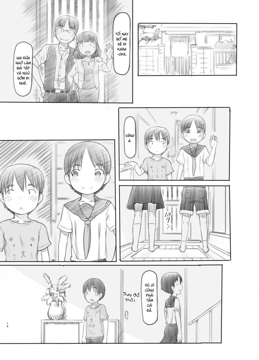 Tôi Đưa Cho Em Trai App Ngưng Đọng Thời Gian Khi Biết Nó Động Dục Oneshot page 14 - Giả Dược