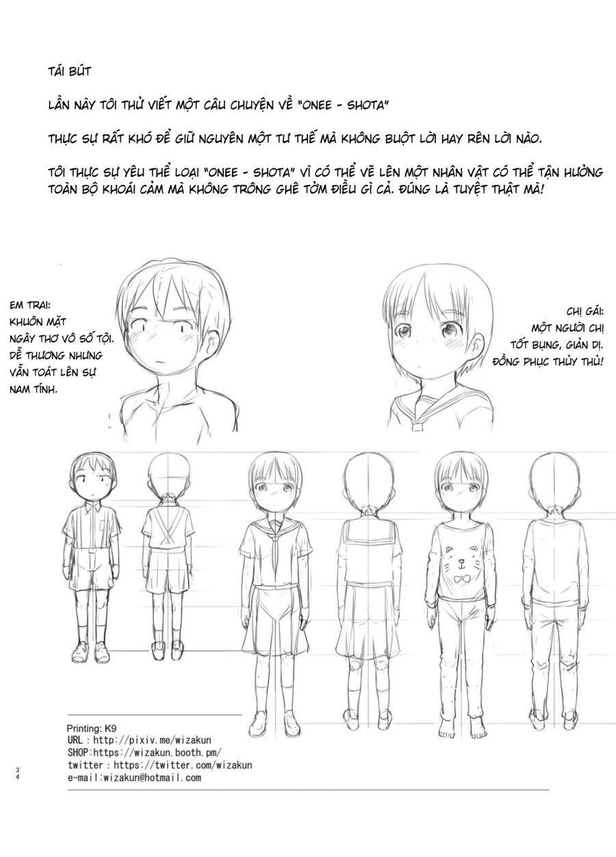 Tôi Đưa Cho Em Trai App Ngưng Đọng Thời Gian Khi Biết Nó Động Dục Oneshot page 34 - Giả Dược