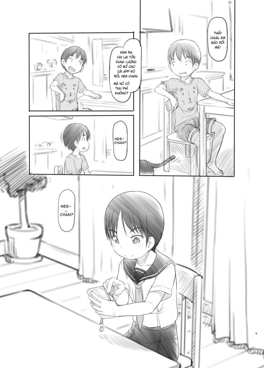 Tôi Đưa Cho Em Trai App Ngưng Đọng Thời Gian Khi Biết Nó Động Dục Oneshot page 9 - Giả Dược