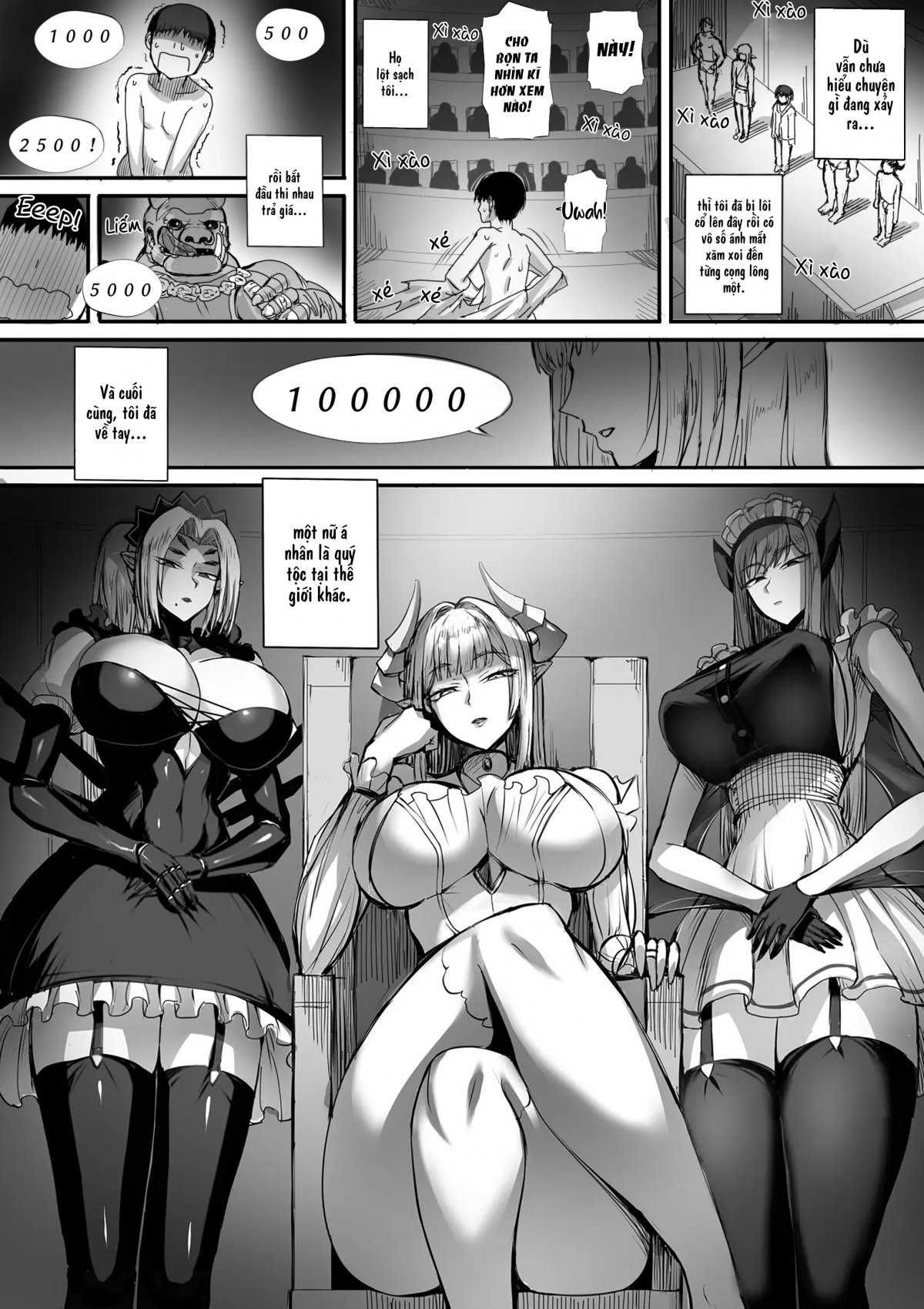 Tôi Được Mua Bởi Một Nữ Quý Tộc Á Nhân Ở Thế Giới Khác Chương 1 page 3 - Giả Dược