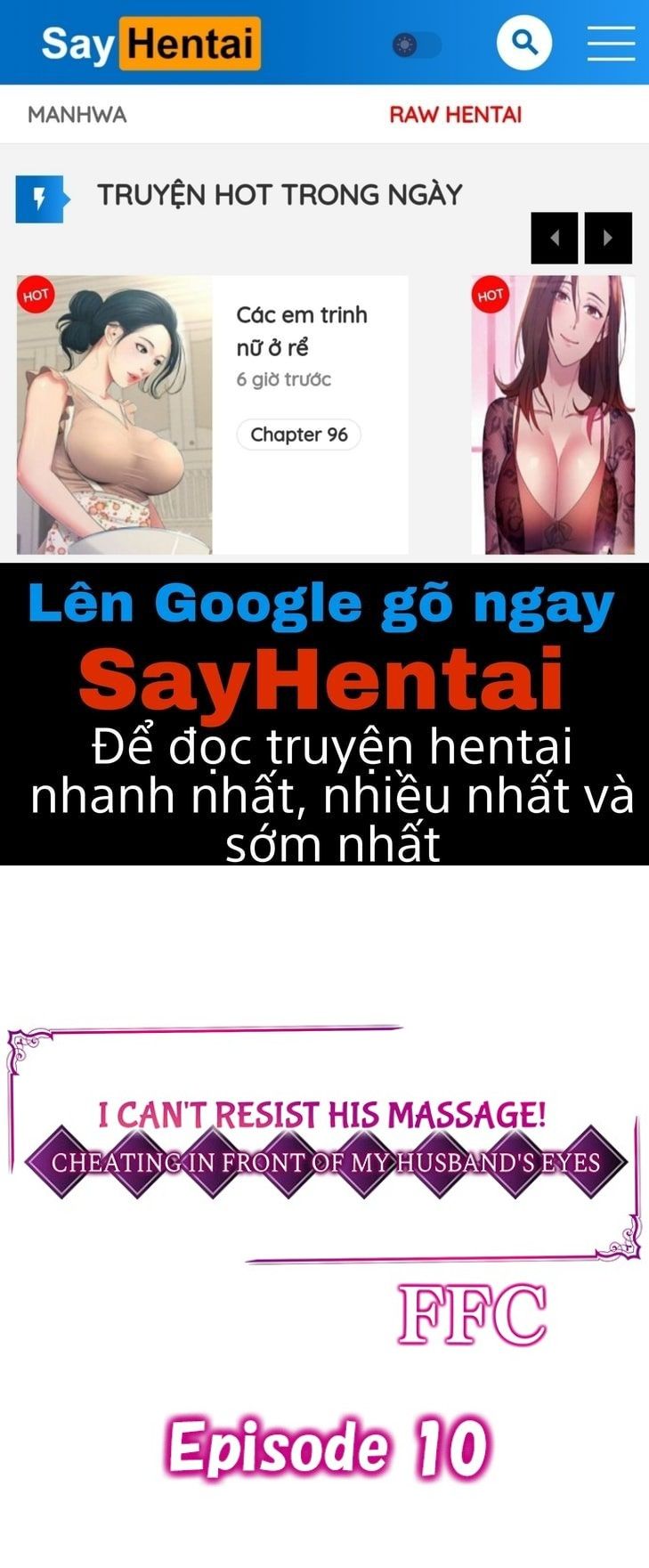 đọc truyện Tôi Không Cưỡng Lại Được Cách Hắn Massage Chương 10 ảnh 1 tại Giả Dược
