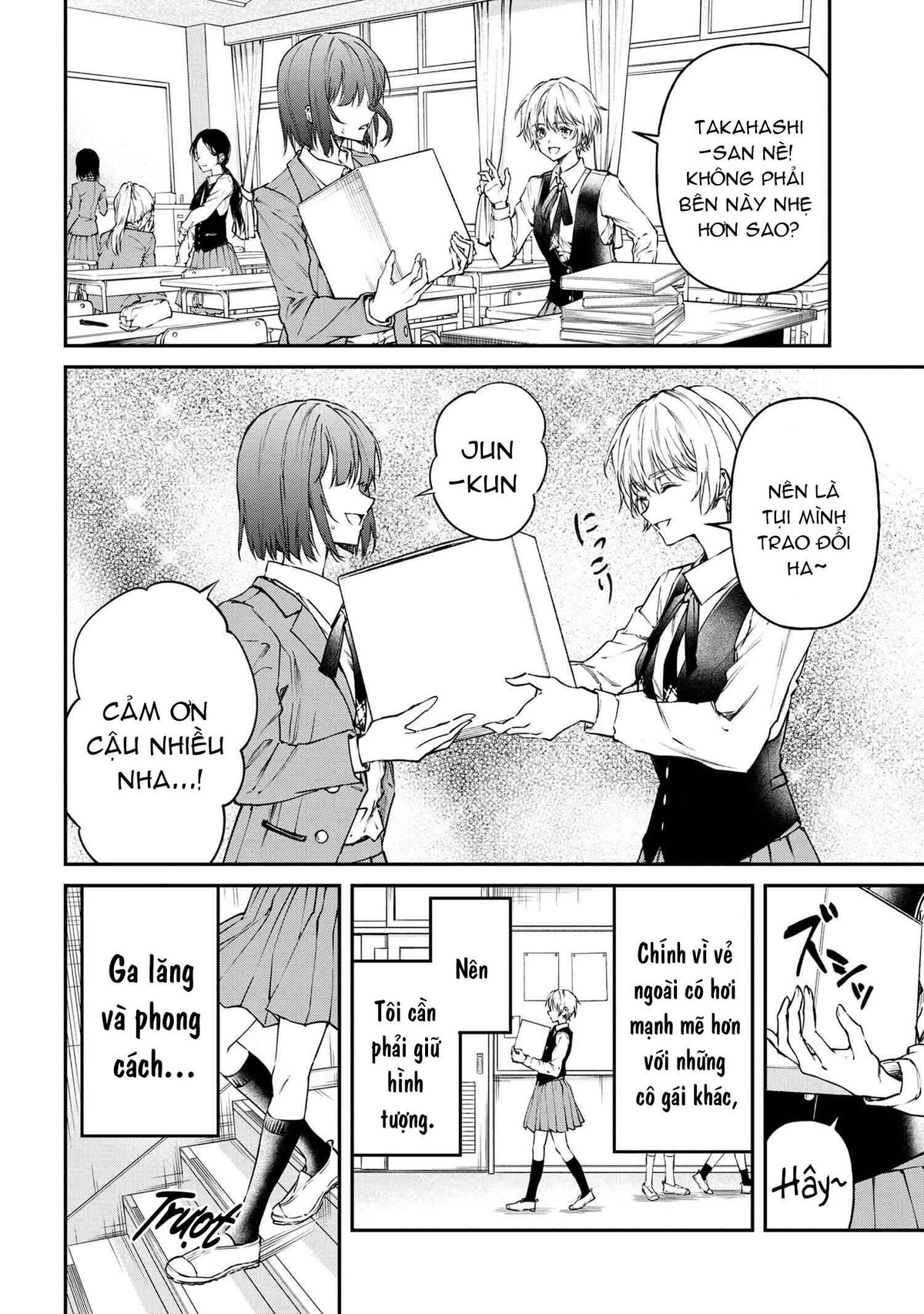 đọc truyện Tôi Không Thể Ngầu Trước Mặt Makoto-senpai Được! Chương 1 ảnh 4 tại Thiên Thai Truyện