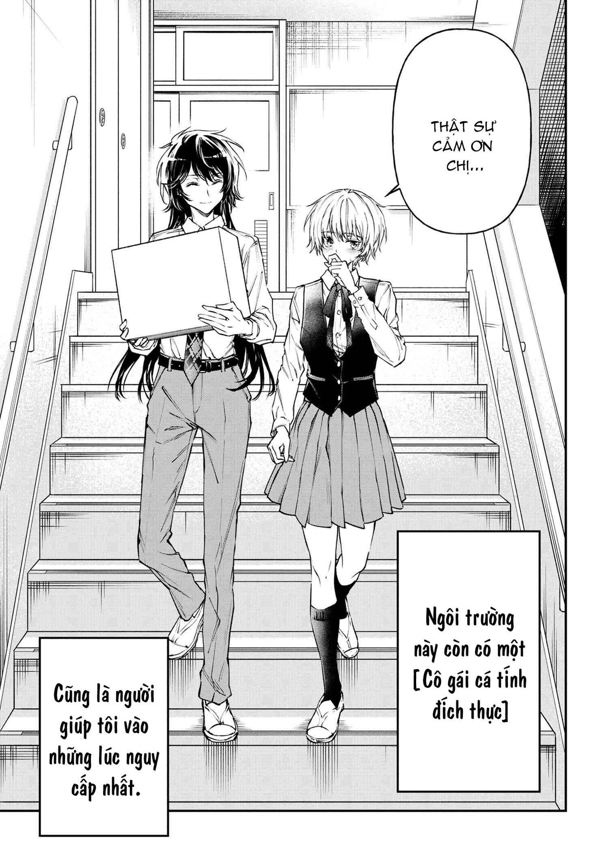 đọc truyện Tôi Không Thể Ngầu Trước Mặt Makoto-senpai Được! Chương 1 ảnh 9 tại Thiên Thai Truyện