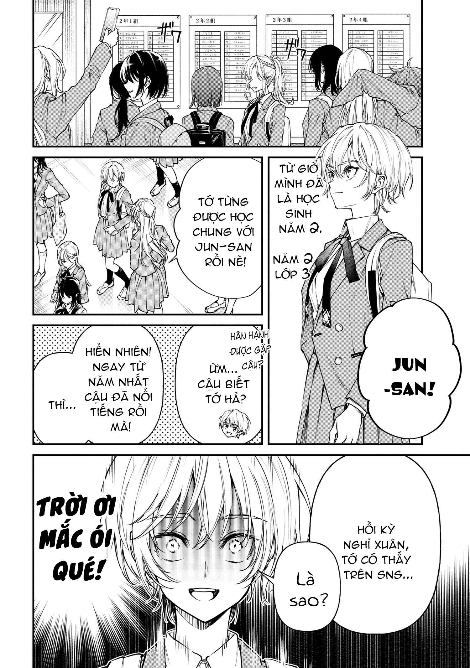 đọc truyện Tôi Không Thể Ngầu Trước Mặt Makoto-senpai Được! Chương 3 ảnh 3 tại Thiên Thai Truyện