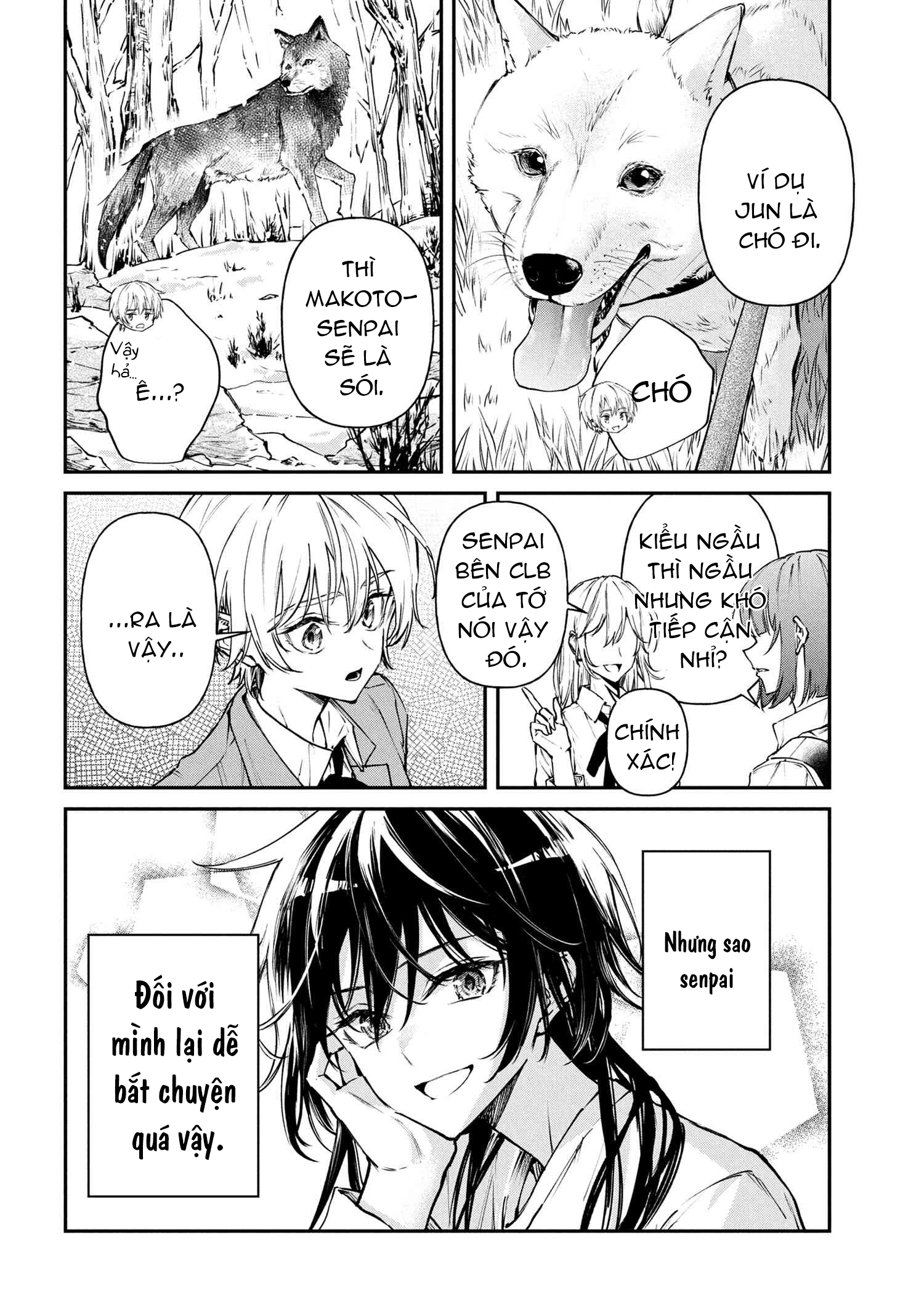 đọc truyện Tôi Không Thể Ngầu Trước Mặt Makoto-senpai Được! Chương 6 ảnh 7 tại Thiên Thai Truyện