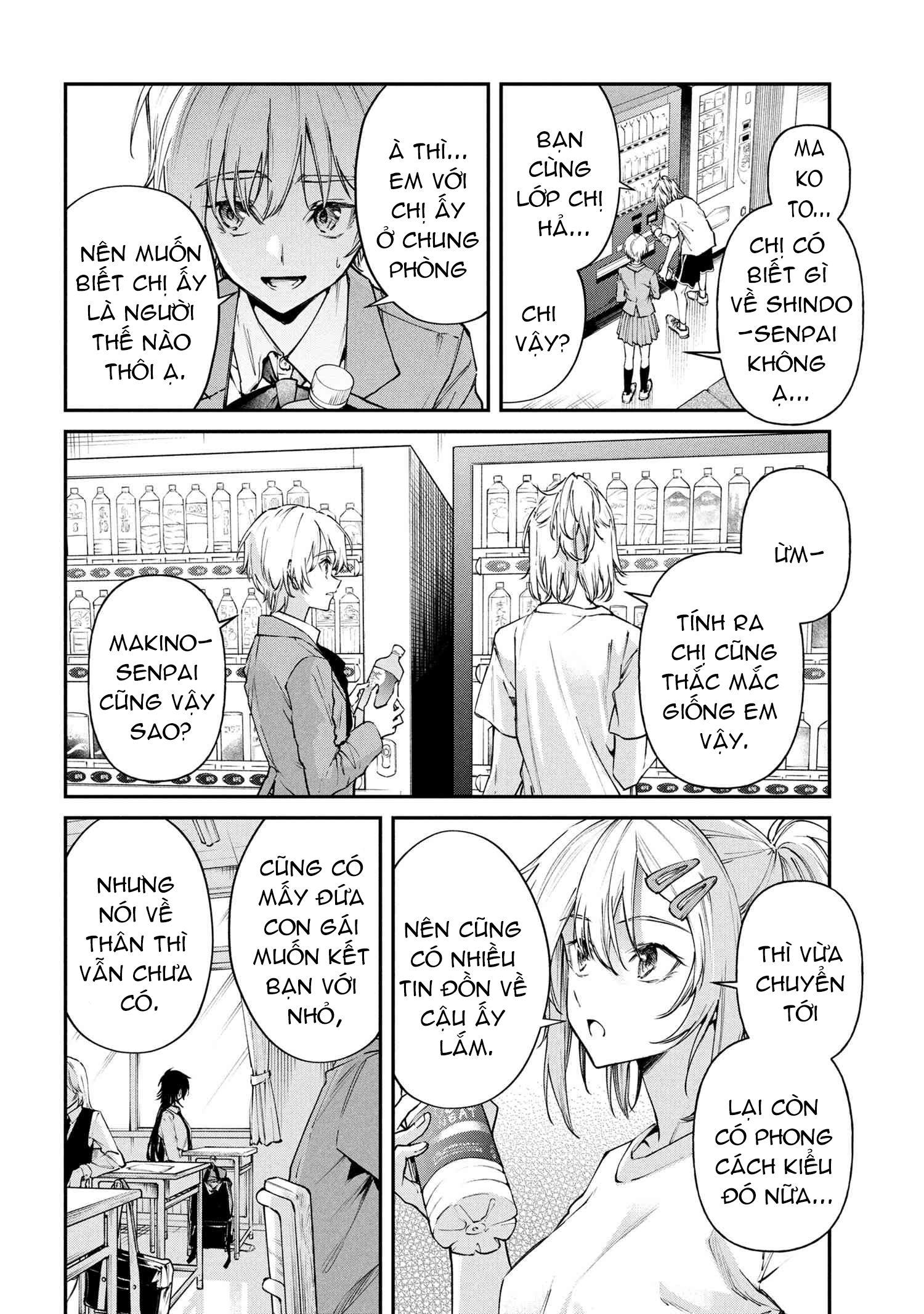 đọc truyện Tôi Không Thể Ngầu Trước Mặt Makoto-senpai Được! Chương 6 ảnh 9 tại Thiên Thai Truyện