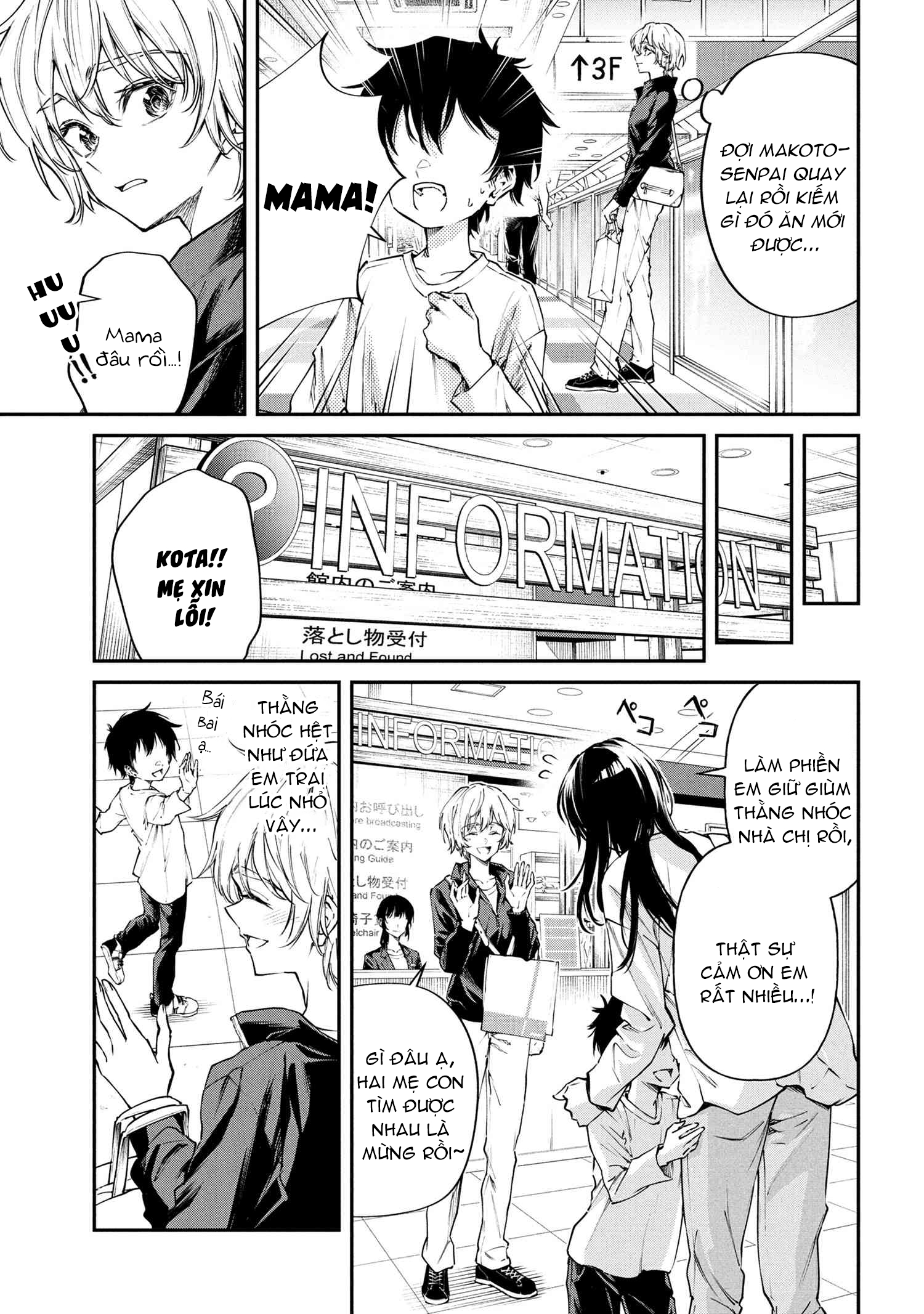 đọc truyện Tôi Không Thể Ngầu Trước Mặt Makoto-senpai Được! Chương 8 ảnh 2 tại Thiên Thai Truyện