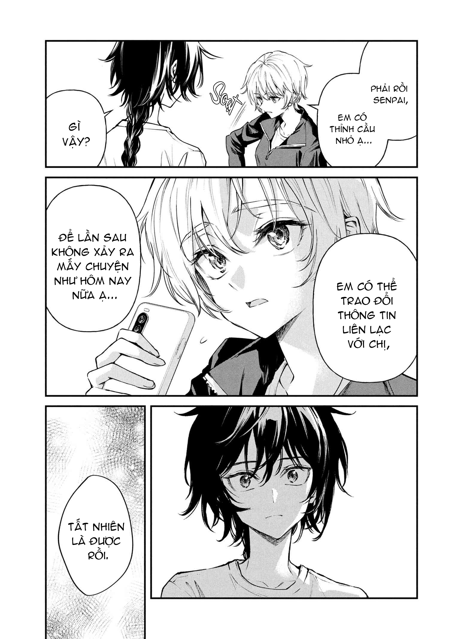 đọc truyện Tôi Không Thể Ngầu Trước Mặt Makoto-senpai Được! Chương 8 ảnh 11 tại Thiên Thai Truyện