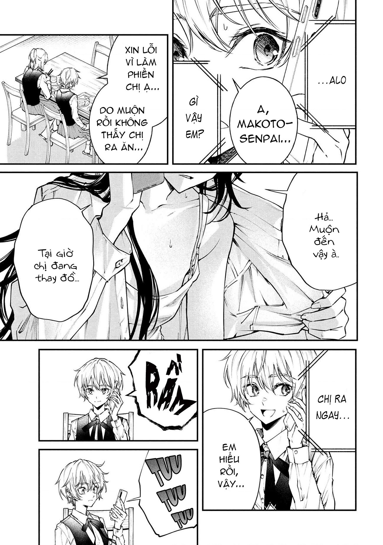 đọc truyện Tôi Không Thể Ngầu Trước Mặt Makoto-senpai Được! Chương 9 ảnh 8 tại Thiên Thai Truyện