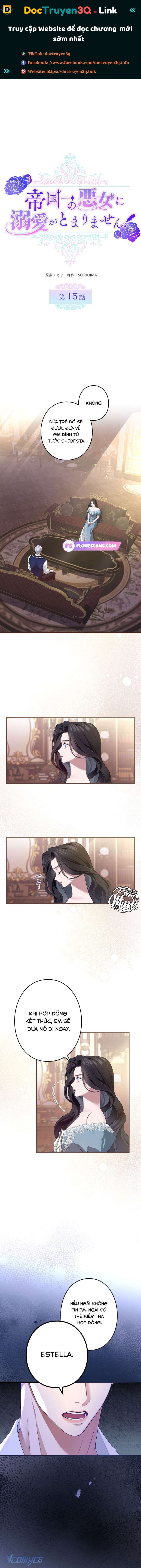 đọc truyện Tôi Không Thể Ngừng Yêu Người Phụ Nữ Độc Ác Nhất Đế Quốc! Chương 15 ảnh 3 tại Thiên Thai Truyện