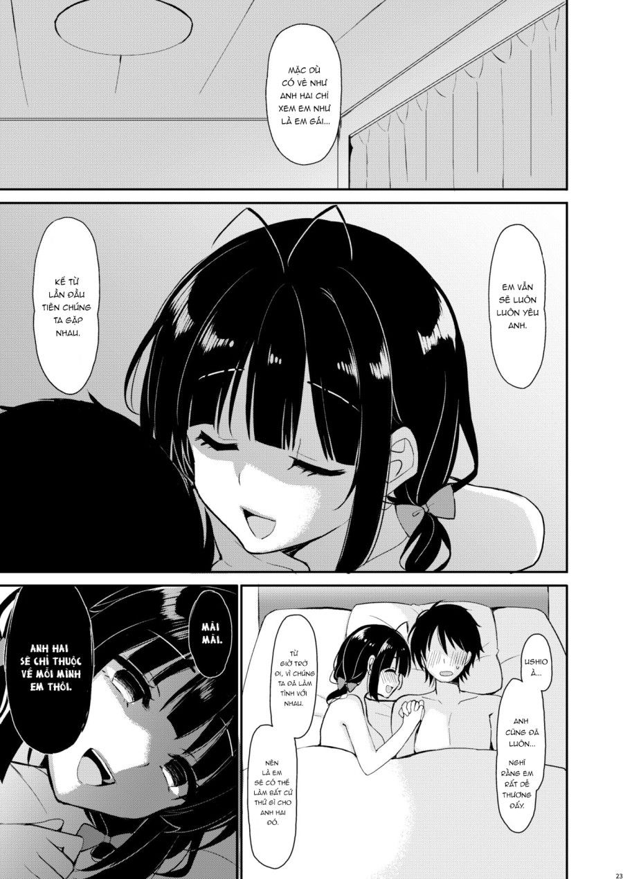Tôi Không Thể Phản Kháng Được Nhỏ Em Gái. Oneshot page 20 - Giả Dược