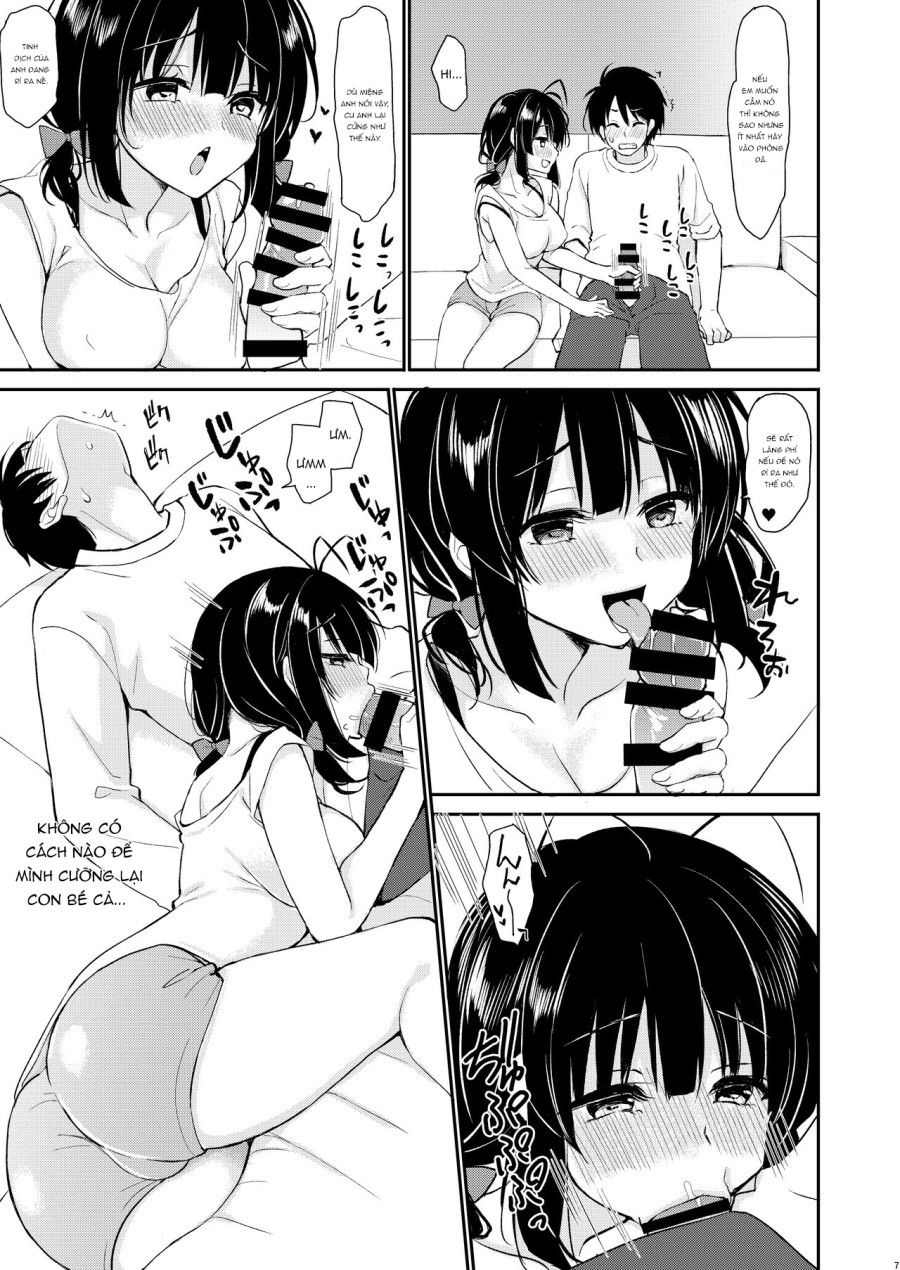 Tôi Không Thể Phản Kháng Được Nhỏ Em Gái. Oneshot page 4 - Giả Dược