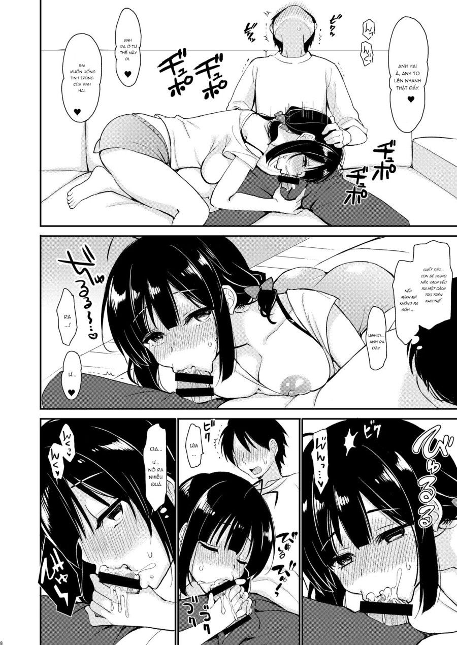 Tôi Không Thể Phản Kháng Được Nhỏ Em Gái. Oneshot page 5 - Giả Dược