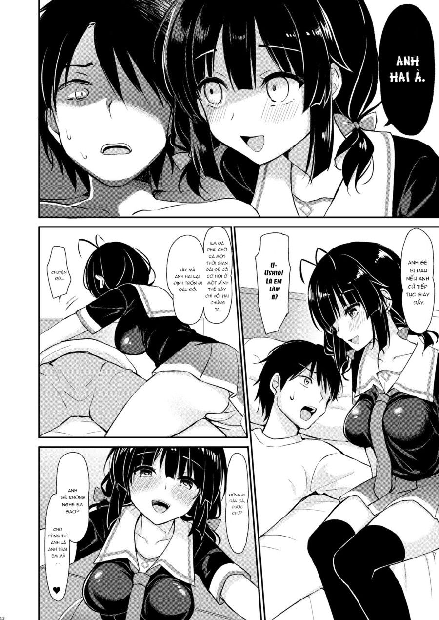 Tôi Không Thể Phản Kháng Được Nhỏ Em Gái. Oneshot page 9 - Giả Dược