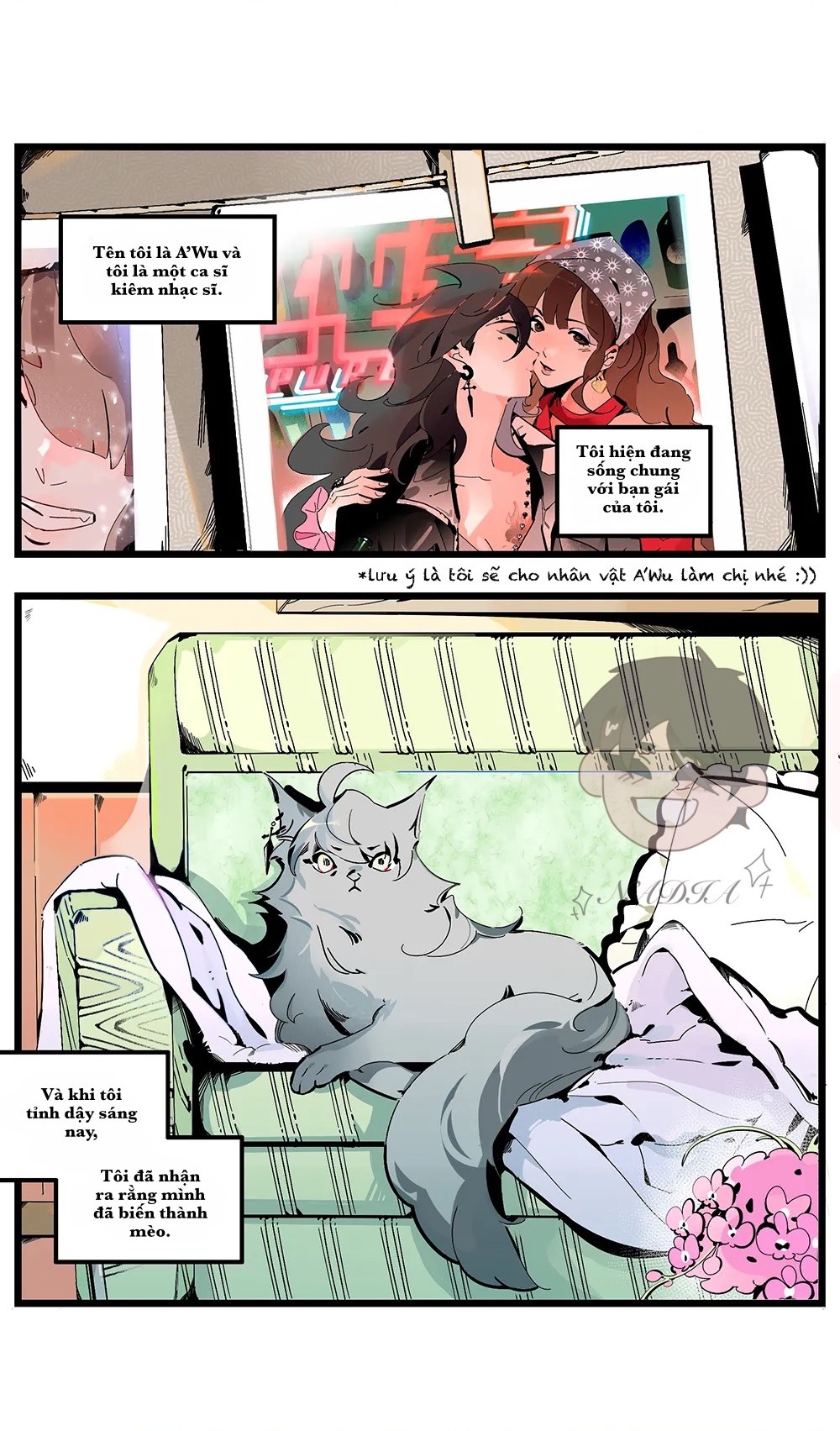 đọc truyện Tôi Là Mèo Chương 1 ảnh 3 tại Thiên Thai Truyện