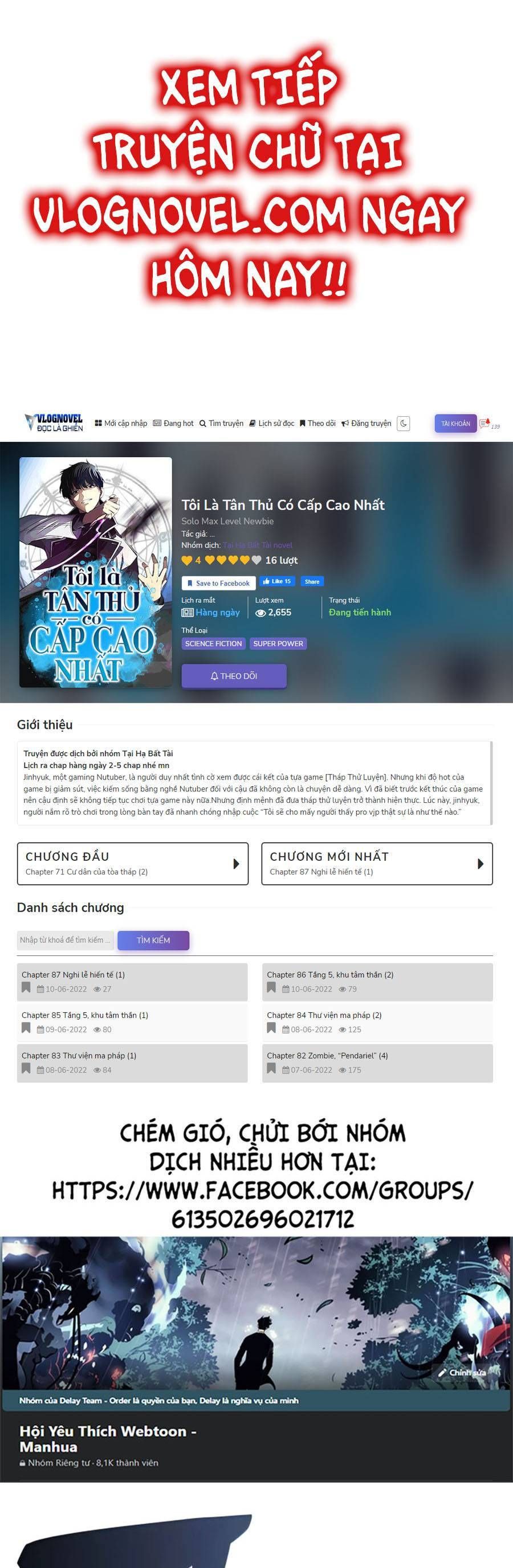 đọc truyện Tôi Là Tân Thủ Có Cấp Cao Nhất Chương 52 ảnh 3 tại Thiên Thai Truyện