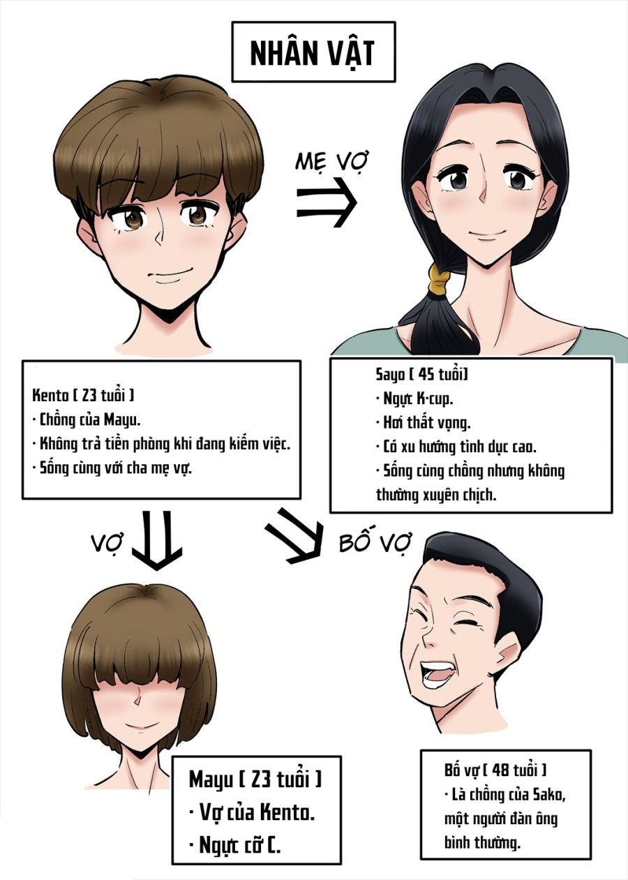 Tôi Lén Lút Ngoại Tình Với Bà Mẹ Vợ Oneshot page 3 - Giả Dược