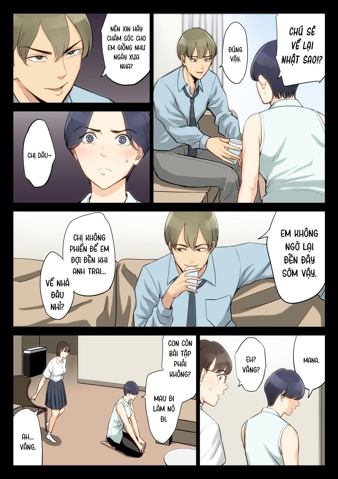 Tôi, Mẹ Và Chú Chương 1 page 11 - Giả Dược