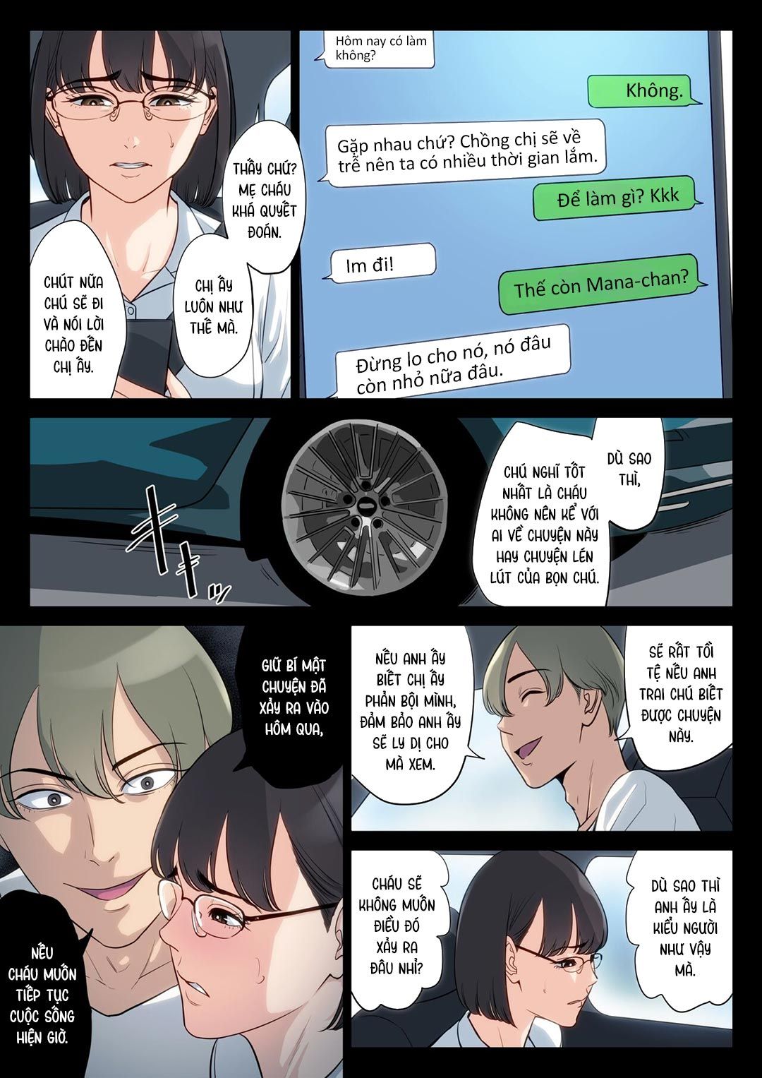 Tôi, Mẹ Và Chú Chương 2 page 5 - Giả Dược