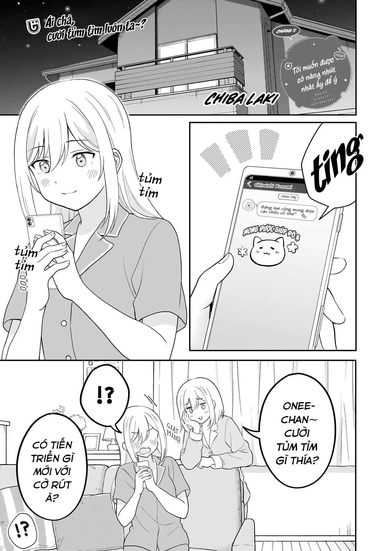 đọc truyện Tôi Muốn Được Cô Nàng Nhút Nhát Ấy Để Ý Chương 11 ảnh 2 tại Thiên Thai Truyện