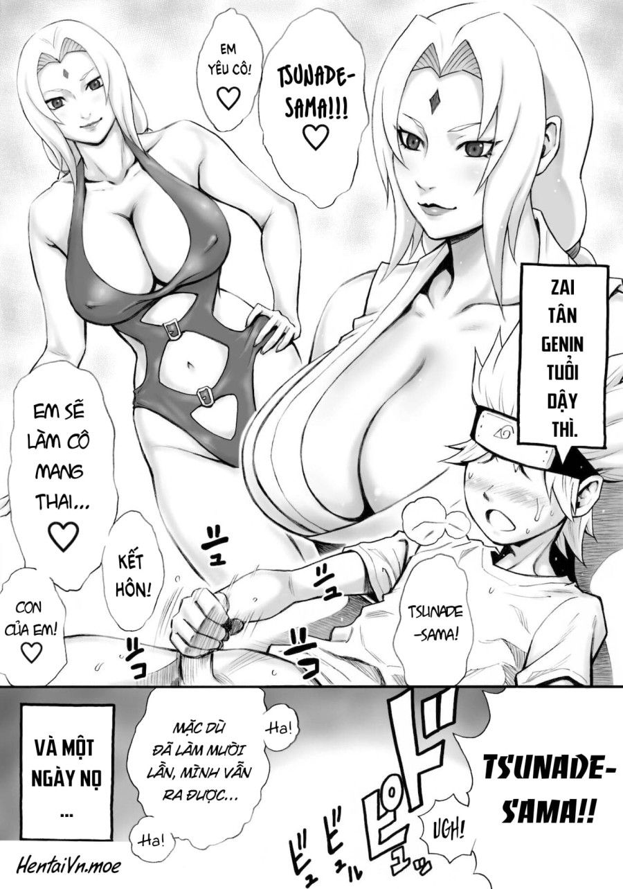 Tôi Muốn Làm Cho Tsunade Có Thai! Oneshot page 4 - Giả Dược
