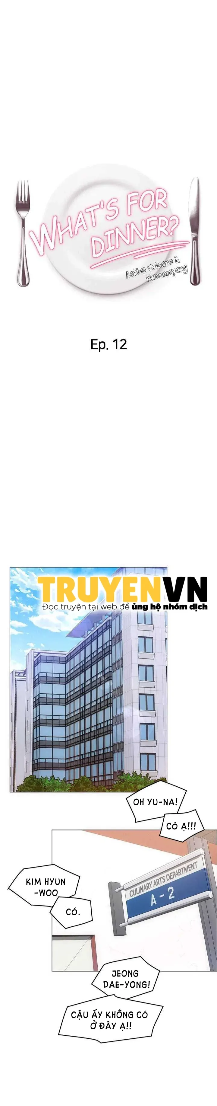 đọc truyện Tối Nay Cưng Muốn Ăn Gì? Chương 12 ảnh 1 tại Giả Dược