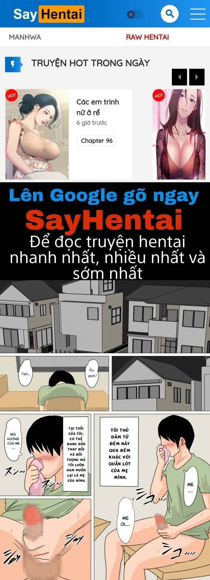 đọc truyện Tối Nay Mẹ Sẽ Cho Con!! Oneshot ảnh 1 tại Giả Dược